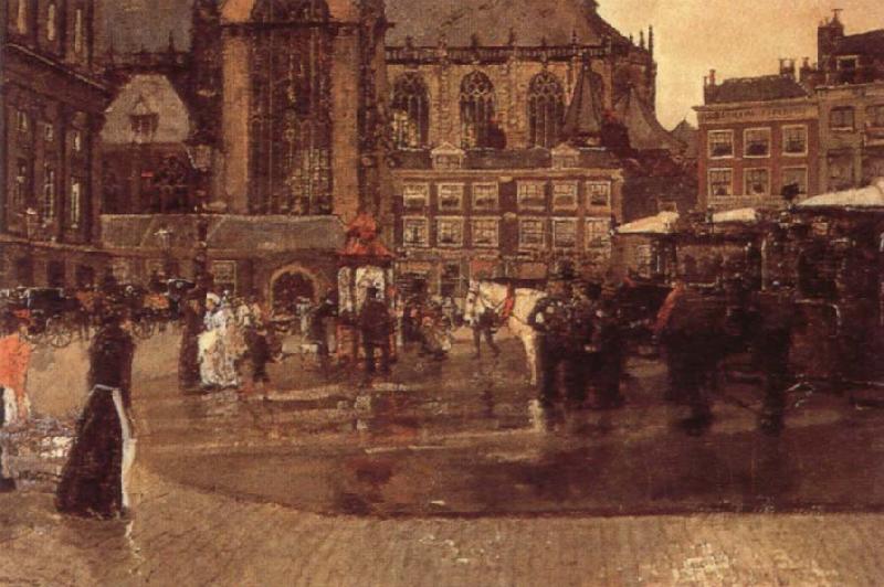 George Hendrik Breitner The Dam oil painting image
